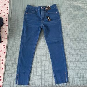 Express skinny mid-rise jeans